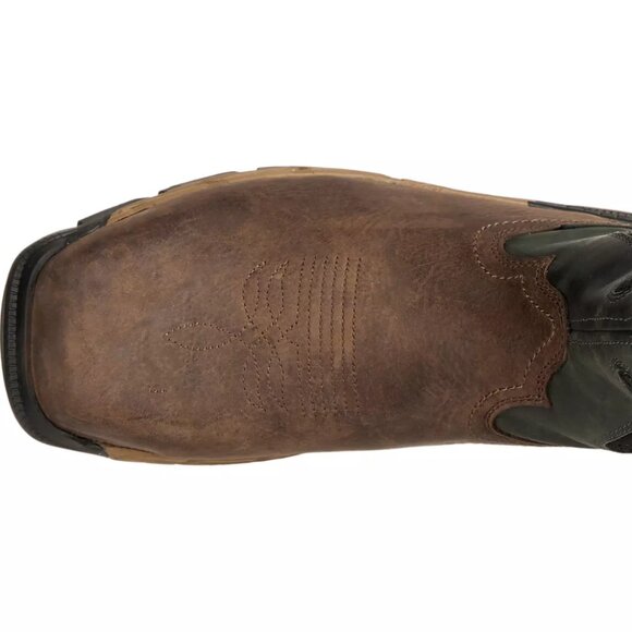 NIB Ariat Rebar Flex Western VentTEK Incognito Composite Toe Work Boots Brown